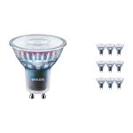Opakowanie 10x Philips MASTER LED Spot ExpertColor GU10 PAR16 3.9W 265lm 25D - 927 Bardzo Ciepła Biel | Najlepsze renderowanie kolorów - Ściemnianie - Zamienne 35W