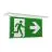 Ansell LED Wpuszczany Znak alarmowy Razzo Valkoinen 4.5W 100lm - 860 Światło dzienne | DALI - Autotest