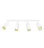 Emibig Lampa sufitowa Hiro Stal Valkoinen | Nadaje Się Do 4x GU10 - Max 10W