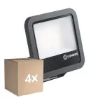 Opakowanie 4x Ledvance LED Iluminacja Aluminium Czarny 69W 9150lm 100D - 830 Ciepła Biel | IP66 - Symetryczny